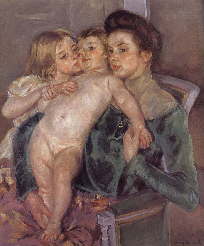 Mary Cassatt Kiss china oil painting image
